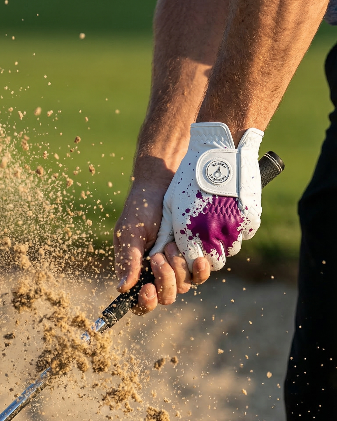 Golfglove Splash Bash Purple