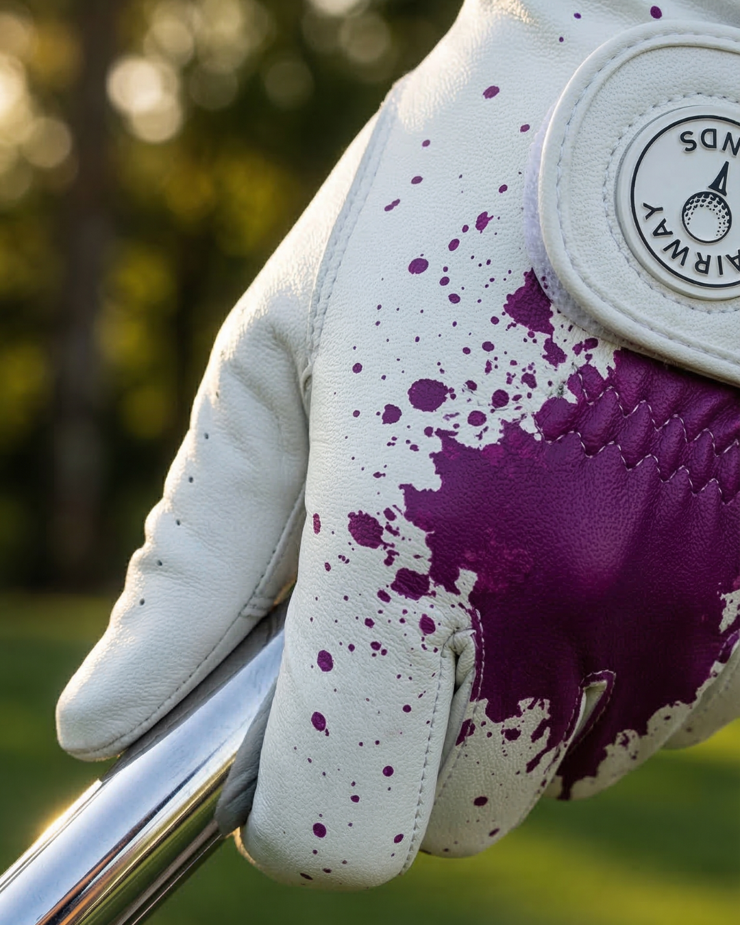 Fairway Hands golfhandschoen paars - origineel golfcadeau